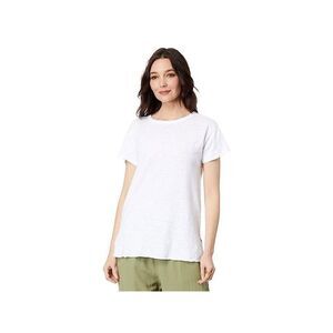 Mod-o-doc T-Shirt Women's XL White Jersey Short Sleeve Pullover Oversized JDM264